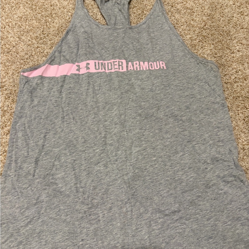 Under Armour Heather Gray Tank Top
